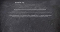 Desktop Screenshot of animasher.com