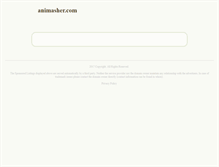 Tablet Screenshot of animasher.com